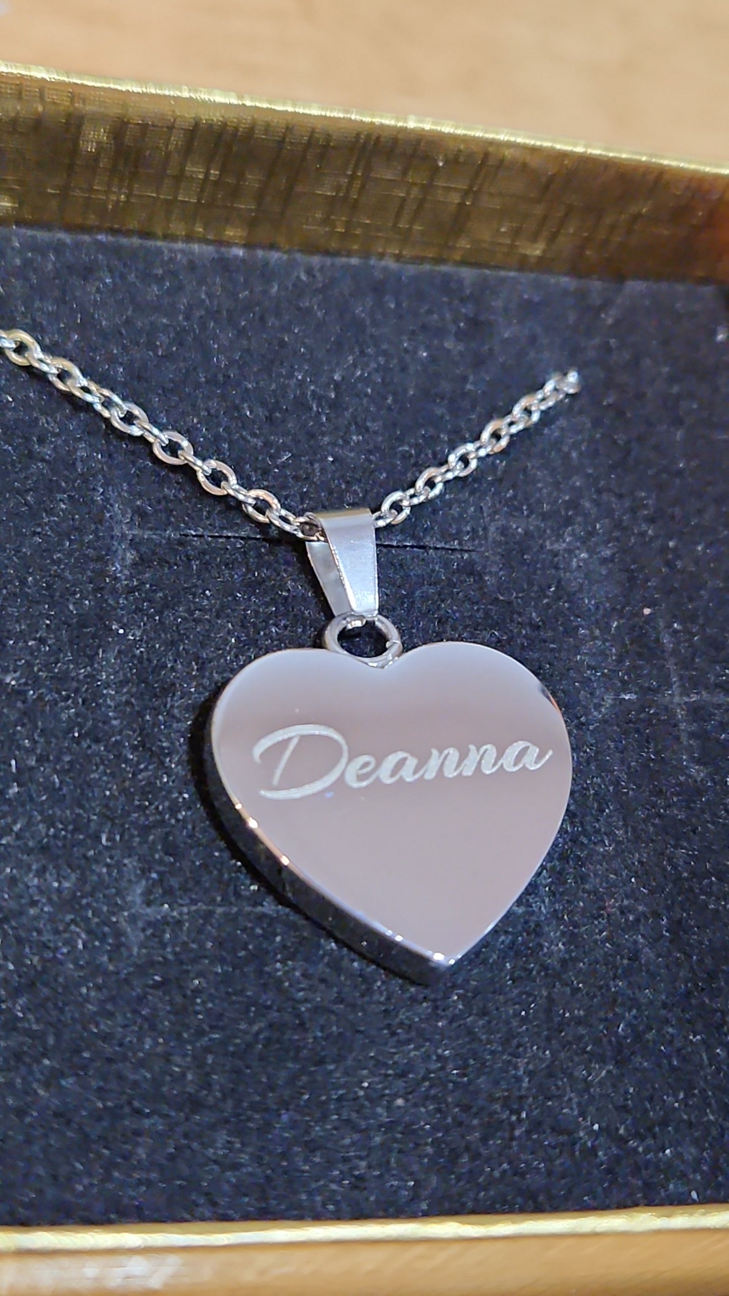 Stainless Steel Heart Necklace